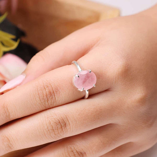 Rose Quartz Ring